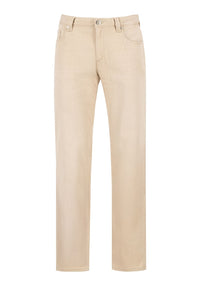 PIPE LIGHT SOFT - STRETCH JEANS - BEIGE