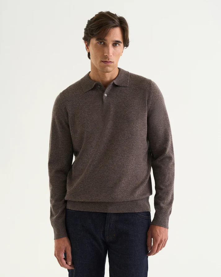 Cermino - Noa polo shirt brown