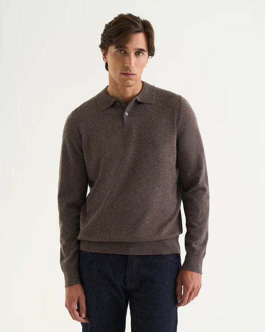 Cermino - Noa polo shirt brown