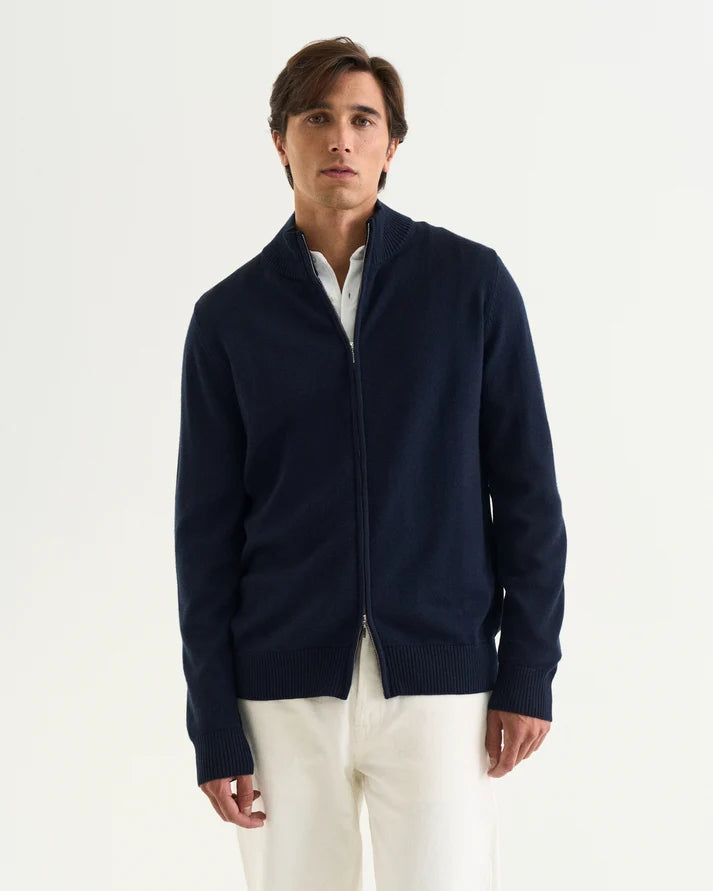 Cermino - Ralph full zip navy