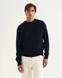 Cermino - Luca crewneck navy