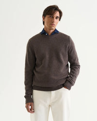 Cermino - Luca crewneck brown