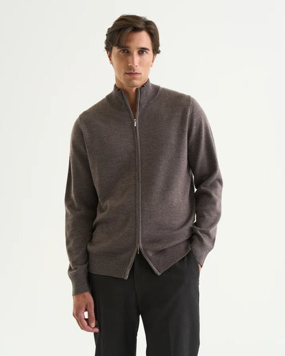 Cermino - Ralph full zip brown