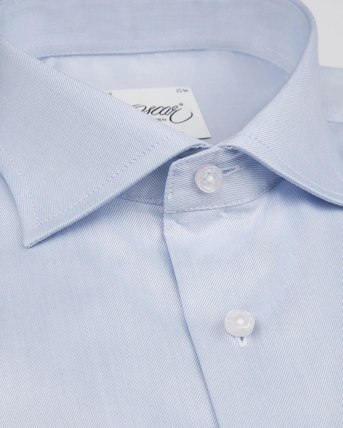 OSCAR OF SWEDEN - Light blue slim fit shirt