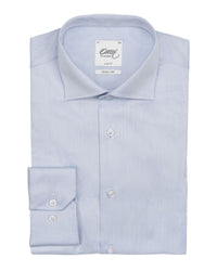 OSCAR OF SWEDEN - Light blue slim fit shirt