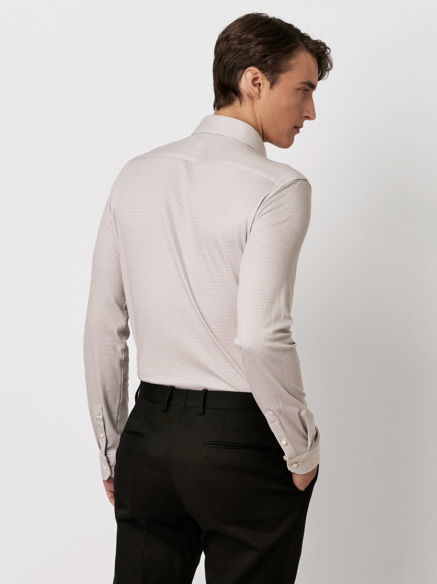Style Essential Hai grey houndstooth