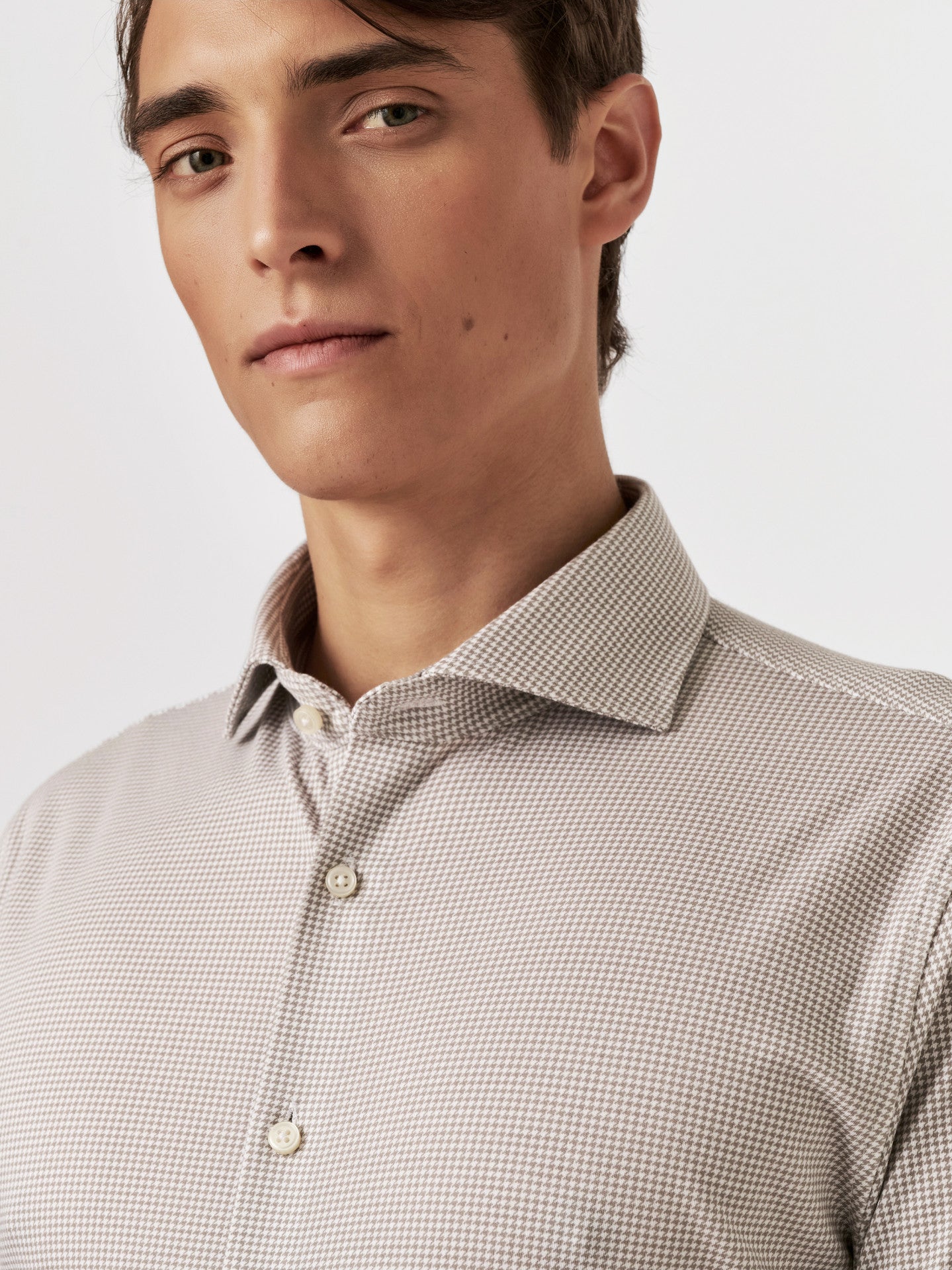 Style Essential Hai grey houndstooth