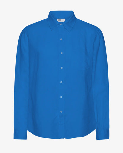 Linen Shirt - Pacific Blue