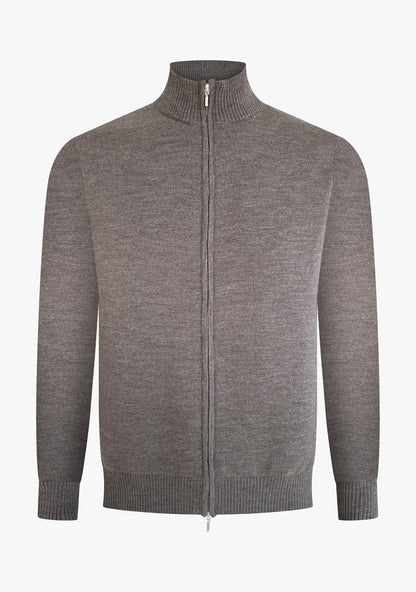 Cermino - Ralph full zip brown