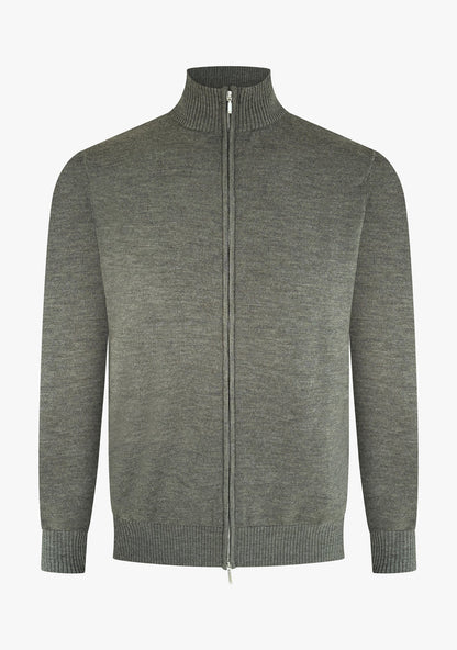 Ralph full zip dark green