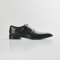 Monk Strap Shoe - Condotti Black