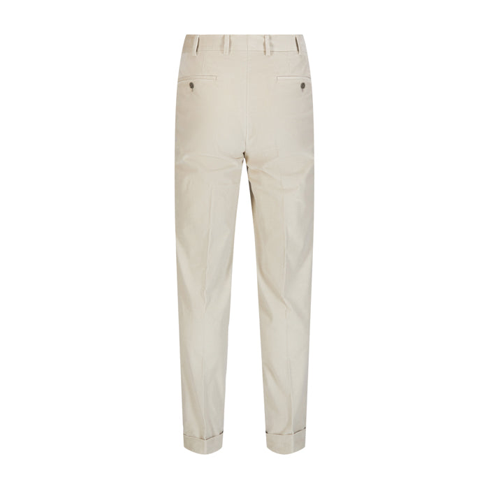 Hanko-1 Corduroy Trousers – Hvit