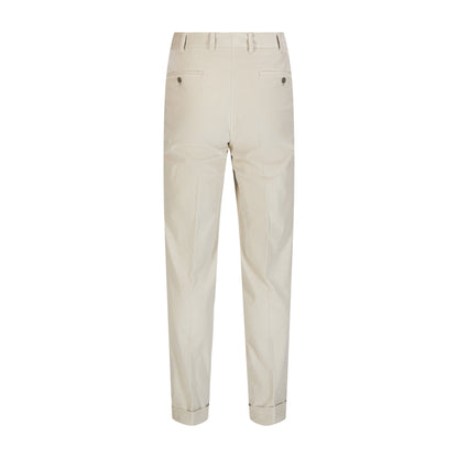 Hanko-1 Corduroy Trousers – Hvit